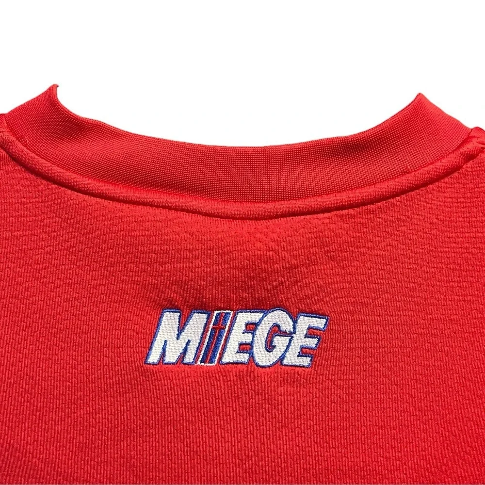 VTG Nike Jersey XL Red‎ Golf Vest Sleeveless VNeck Bishop Miege High School Team
